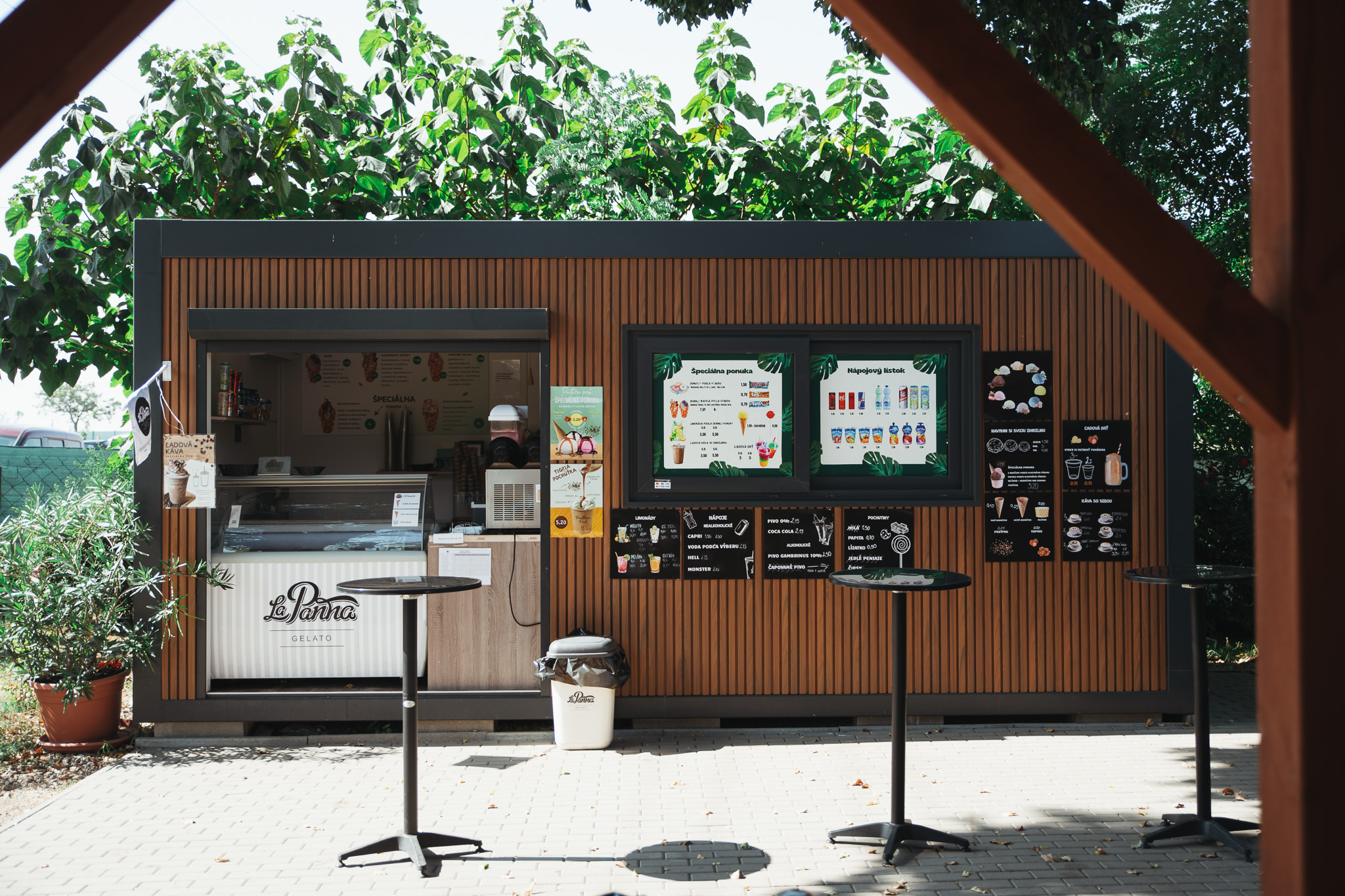 street food konténer